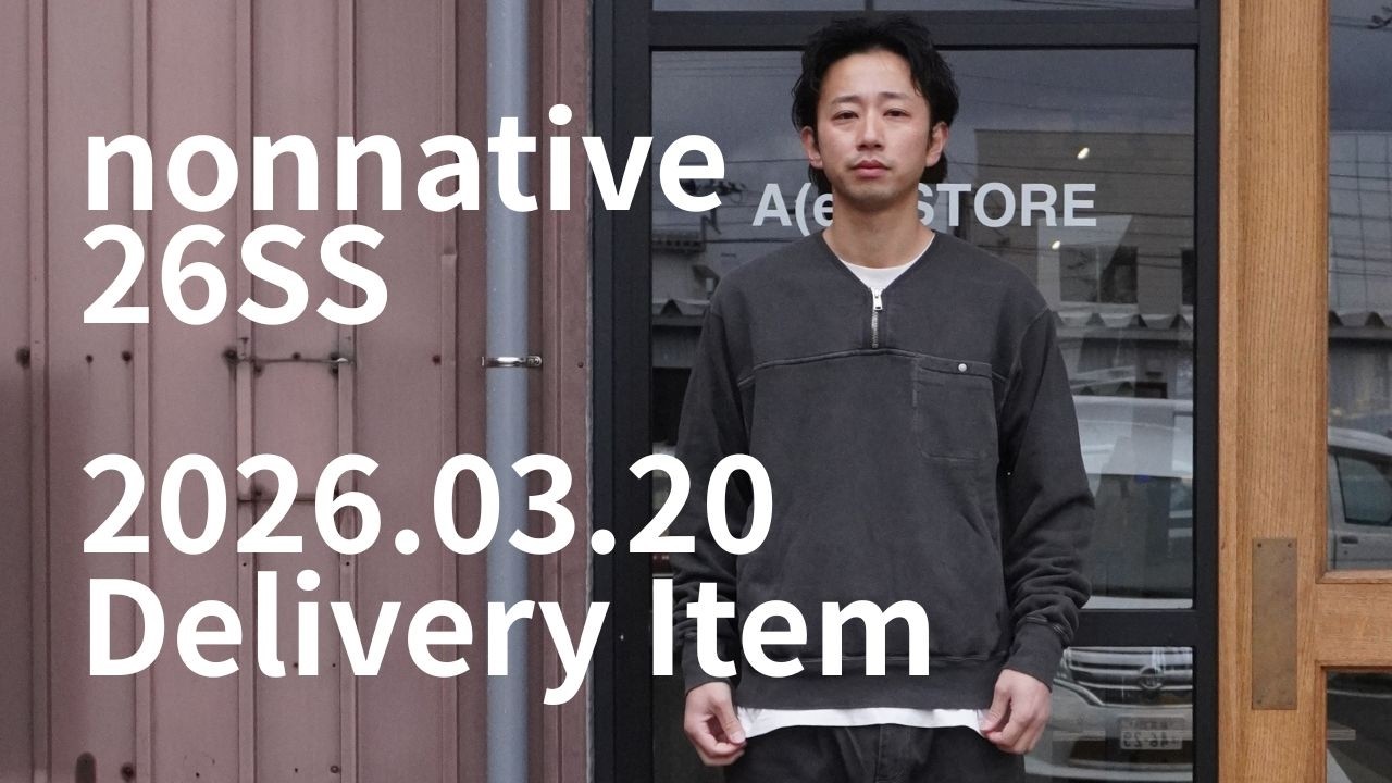 ノンネイティブ 2026SS 3月20日発売商品 - YouTube