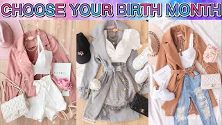 Choose Your Birthday Month & Unlock Your Beautiful Girly Outfits With Lovely Jackets🎂👗👱‍♀️ | Gift🎁 |