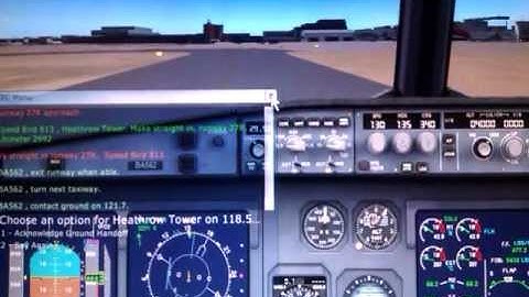 Holding Pattern And ILS Landing At Heathrow FSX Part 3