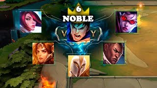 TEAMFIGHT TACTICS | 6 NOBLE STRATEGY | WIN ( LOL AUTO CHESS ) screenshot 4