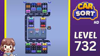 Car Sort Level 732 Solution Walkthrough
