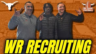 Wide Receiver Recruiting Update | Kelshaun Johnson Interview | Texas Longhorns Football