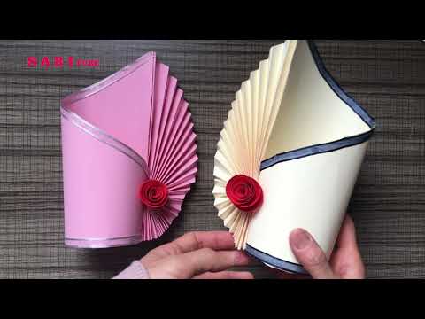 Making Paper Flower Vase/ DIY Paper Vase/ Cách làm lọ hoa bằng giấy | Foci