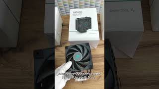 Air Cooler Para Processador Ak400, Preto - Deepcool  #achadinhos #shorts #aircooler #gamer