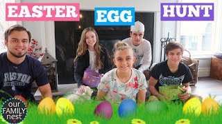 EASTER EGG HUNT! SEARCHING FOR HIDDEN EASTER EGGS!!