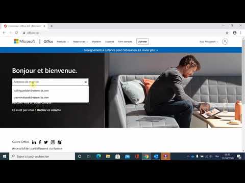 ESSEM // Tutoriel 1ère connexion Office.com