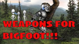 Weapons and Equipment for Bigfoot and Cryptid Expeditions Weapons and Equipment for Bigfoot and Cryptid Expeditions
