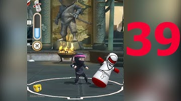 Clumsy Ninja - Gameplay Walkthrough Part 39 - Level 41-42 | BuddyFun