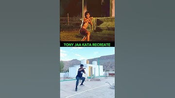 Tony Ja Kata recreate 🥋🦵⚡️ ongbak #martialarts #muaythai  #viralshort