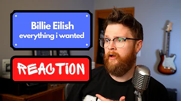 Billie Eilish everything i wanted Reaction - Metal Guy Reacts