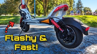 45 MPH E-Scooter That Turns Heads! Rovoron Kullter Luxury Review