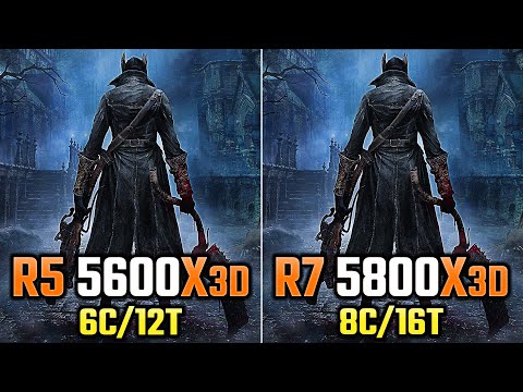 R5 5600X3D vs R7 5800X3D | 6-Cores vs 8-Cores | How Much performance Difference?