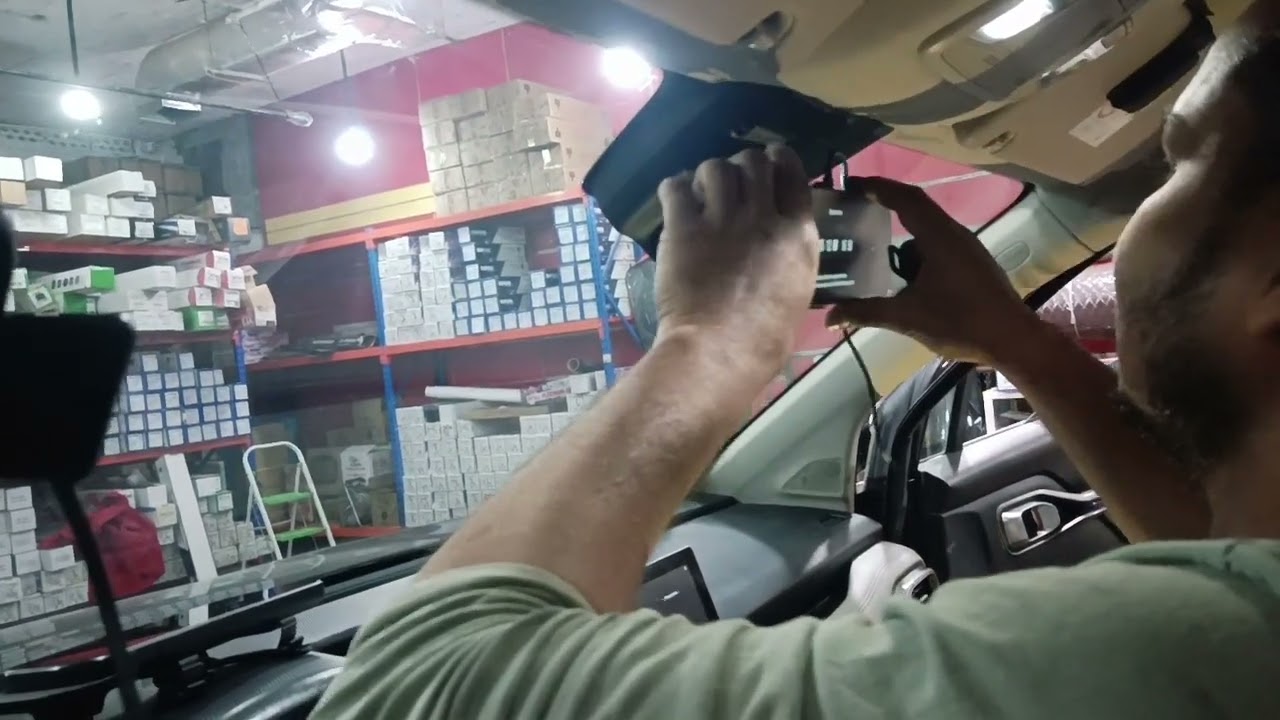 Change the car camera display 