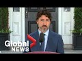 Trudeau discusses 2 Canadians detained in China on espionage charges | FULL