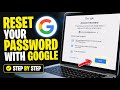 How to reset your password with Google - Step By Step
