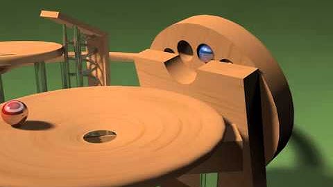 Cinema 4D Marble machine - Dynamics