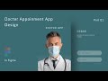 New Trand Docter App Design In Figma | (Splash + Login ) |  Figma Design Tutorial | 2022