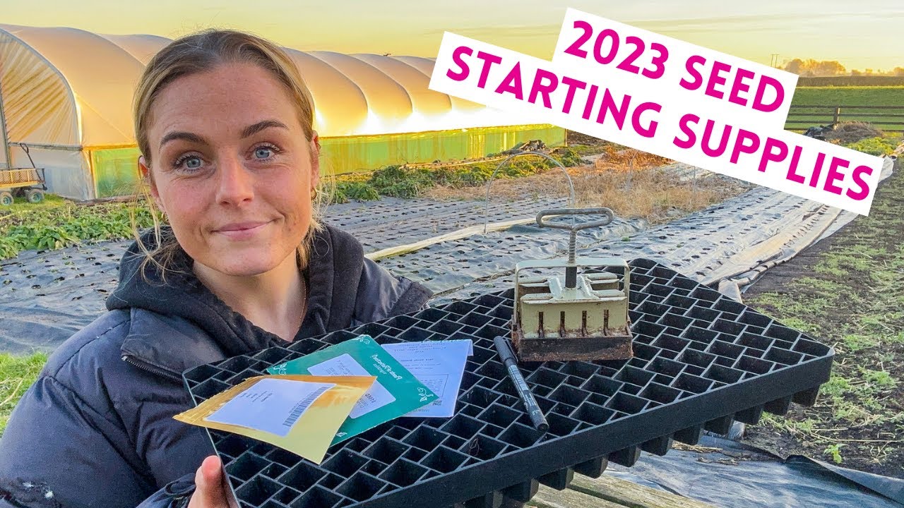 Seed Starting Supplies For Cut Flower Growing YouTube