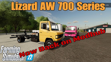 Lizard AW 700 Series  / FS22 UPDATE for all platforms