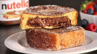 Nutella French Toast Easy Breakfast How Tasty Channel