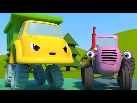 Синий трактор - Пугало 🚜 Развивающие мультфильмы детям
