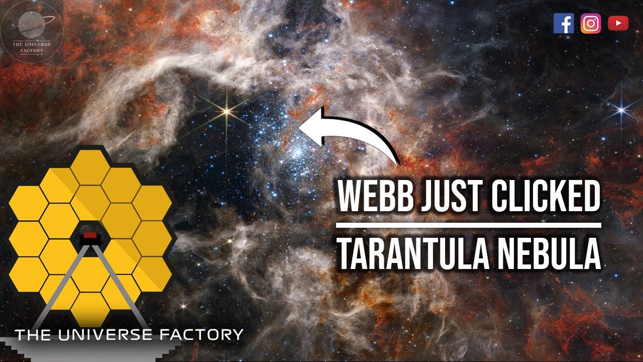 TARANTULA NEBULA IMAGED BY WEBB | What Did James Webb Space Telescope ...
