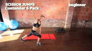 Scissor Jumps Demonstration - Lesley Paterson's 6-Minute 6-Pack
