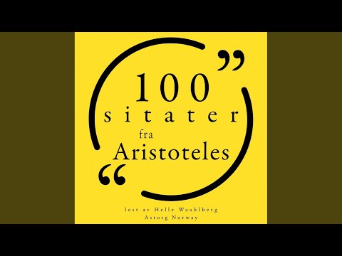 Chapter 1.3 - 100 sitater fra Aristoteles