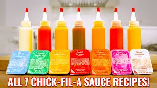 How To Make Every Chick-Fil-A Sauce AT HOME!