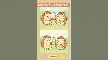 Can you find all the differences #170 | #shorts #findthedifference #puzzle