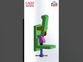 Final Year Mechanical Project Bench Clamp #shorts | CAD Training | CADD School