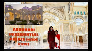 ABUDHABI PRESIDENTIAL PALACE / QASR AL WATAN/ PALACE INSIDE VIEWS screenshot 2