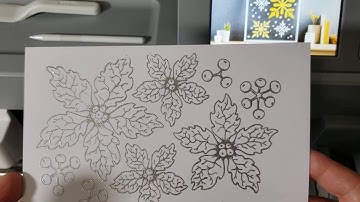How to cut your flower stamped images with the brother scan n cut