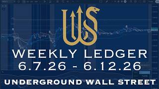 Underground Wall St.: Weekly Ledger // 6.7.26 - 6.13.26 [NQ &amp; GC] + MES