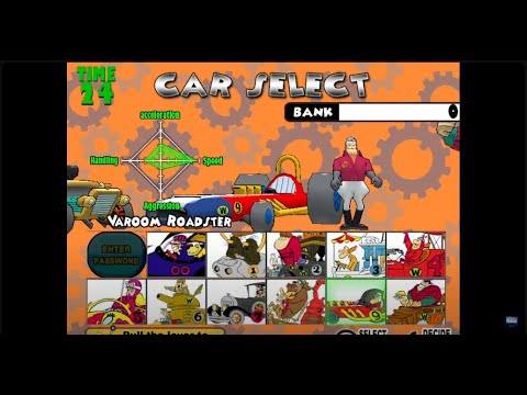Wacky Races (2000) - (Varoom Roadster) - Gameplay (TeknoParrot) - YouTube