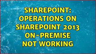 Famous Sharepoint: $batch operations on SharePoint 2013 on-premise not working (3 Solutions!!) Wealth