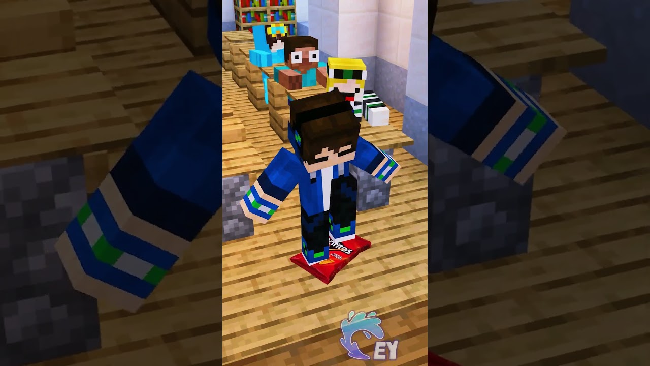 Trying To Open Chips in Minecraft...