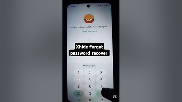 how to recover xhide password| unlock gallery password in Infinix#shortsviral #shortvideo #uk