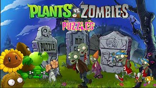 Plants Vs Zombies FREE || Puzzles || Part 1 screenshot 1