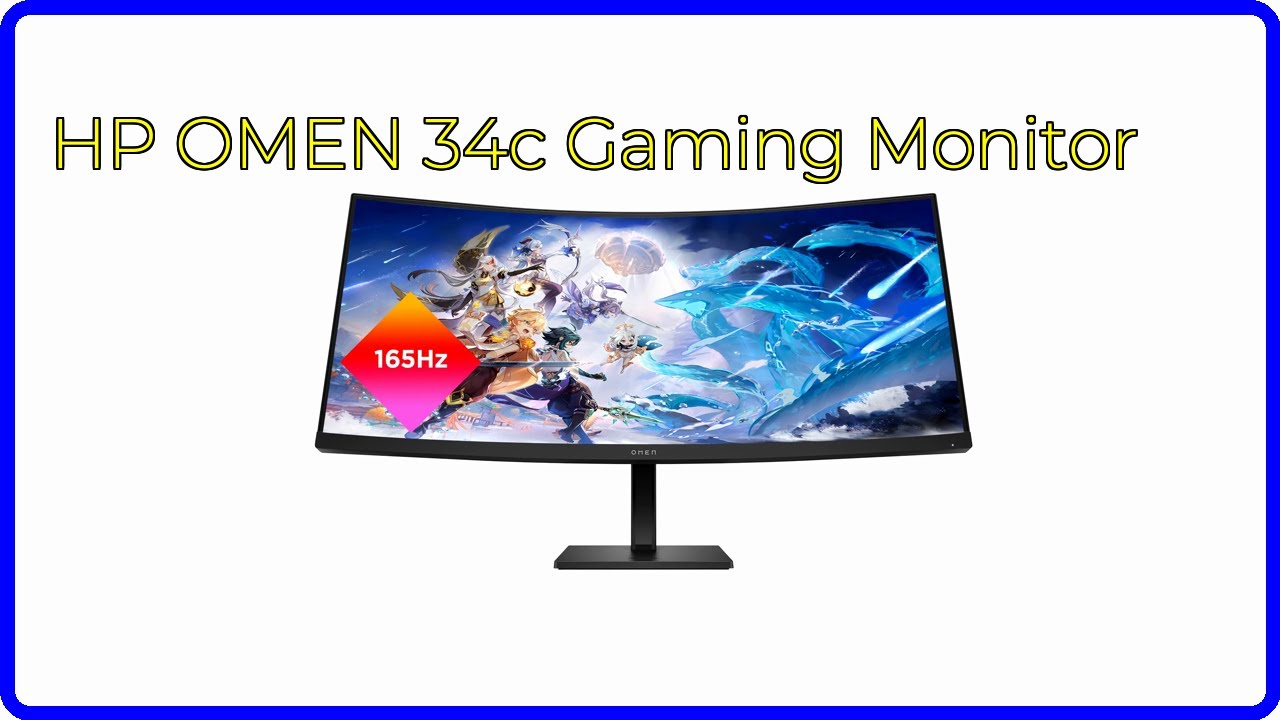 REVIEW (2025): HP OMEN 34c Gaming Monitor. First Look. - YouTube