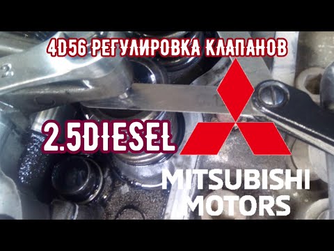 4D56 2.5D РЕГУЛИРОВКА КЛАПАНОВ И ЗАМЕНА РАСПЫЛИТЕЛЕЙ                 #viktorgarage #mitsubishi#4D56