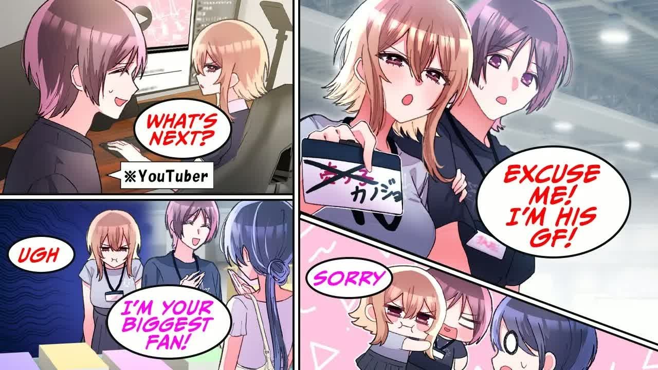 Manga dub My Youtube partner got jealous during a fan meet and greet for me RomCom