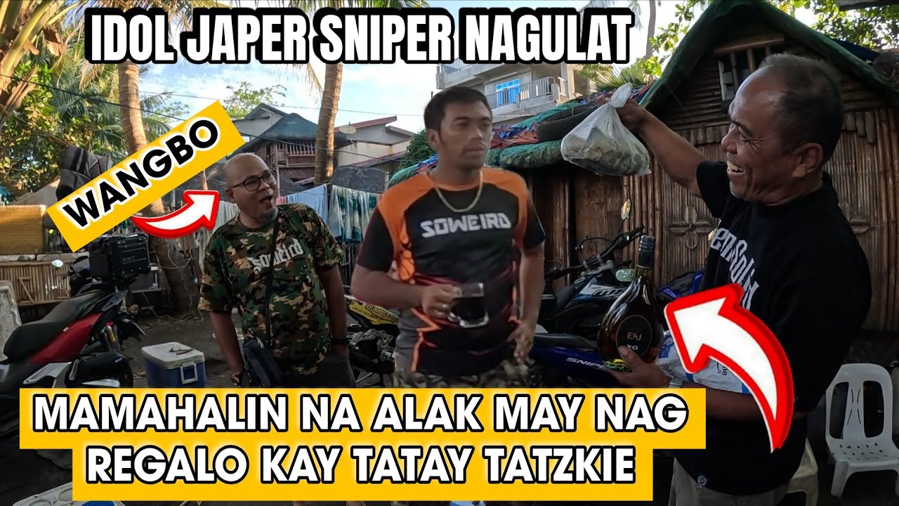 IDOL JAPER SNIPER ALAM NA ALAM MAMAHALIN ALAK REGALO KAY TATAY TATZKIE | Matepo Official Vlog 