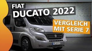 FIAT DUCATO 2022 | Vergleich der SERIE 7 und 8 | Wohnmobil Chassis Fiat Ducato Cab Chassis