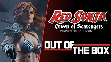 Out of the Box: Red Sonja, Queen of Scavengers Premium Format™ Figure