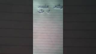 Learn cursive writing step-2