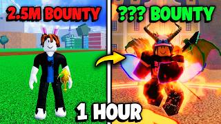 How Much BOUNTY Can I Get in 1 Hour (Blox Fruits) Guide