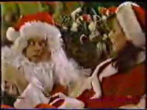 Mason and Julia as Mr. and Mrs. Claus (Santa Barba...