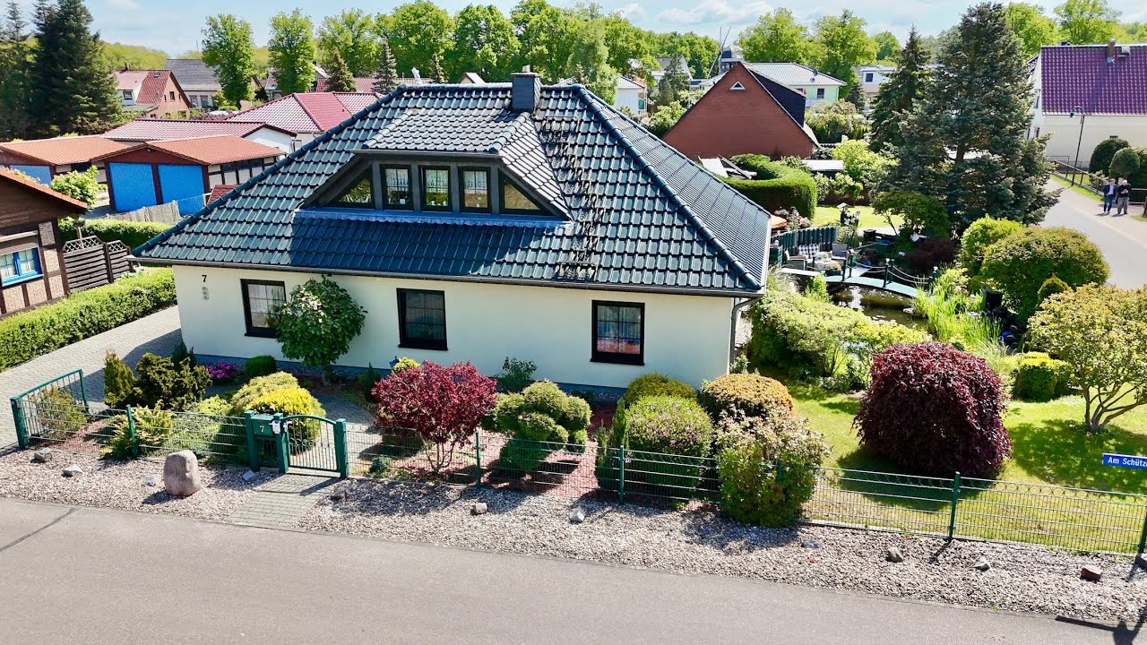 HORN IMMOBILIEN ++ Ueckermünde, Winkelbungalow mit separater Einliegerwohnung behindertengerecht