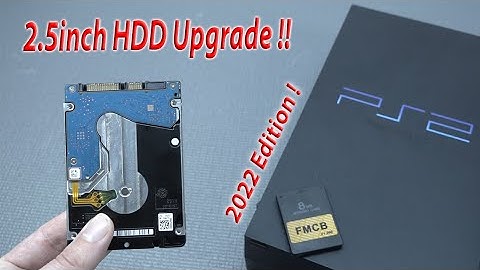 2.5 inch HDD 2TB Upgrade For Your PS2 in 2022 ! 🦾